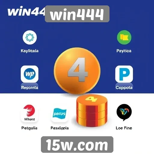 Exploração das opções de pagamento no site win444